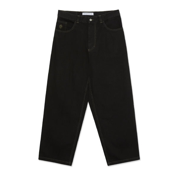 【POLAR】BIGBOY PANTS blk/dark olive ポーラー パンツ ビックボーイ スケートボード スケボー SKATEBOARD