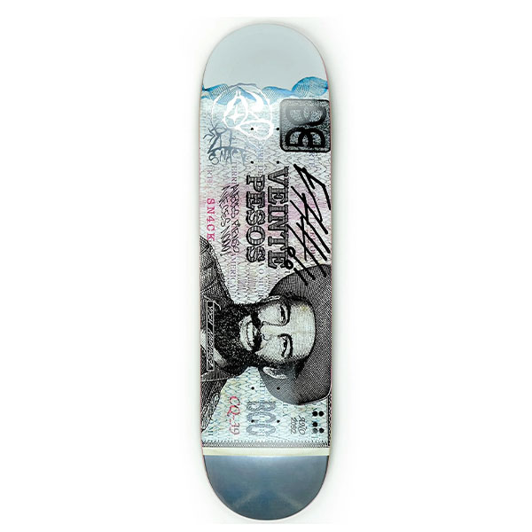 SNACK】Josh Narvaez VEINTE PESOS 8.38インチ スナック スケート