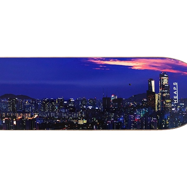 【HEAPS】SKATE CITY 8.25インチ ヒープス スケートボード スケボー デッキ SKATEBOARD DECK