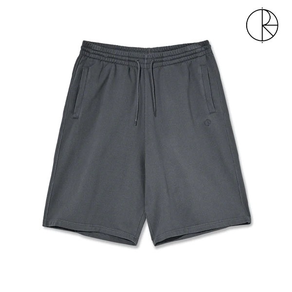 【POLAR】FRANK SWEAT SHORTS graphite ポーラー パンツ ショーツ スケートボード スケボー SKATEBOARD