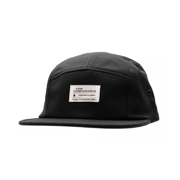 【COLOR COMMUNICATIONS】COTTON TAG JET black カラーコミュ二ケーションズ 帽子 キャップ スケートボード スケボー SKATEBOARD