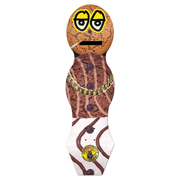 【KROOKED×QUATERSNACKS】CRUISER SHAPED 9.0インチ クルキッド スケートボード スケボー デッキ SKATEBOARD DECK