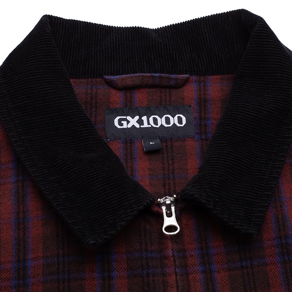 GX1000】HARRINGTON JACKET plaid ジーエックス ジャケット スケボー