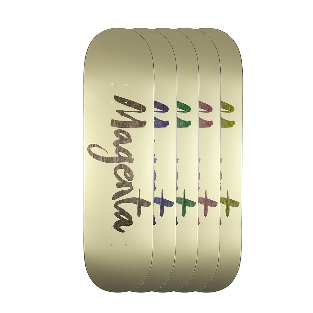 MAGENTA】TEAM BIG BRUSH 7.625インチ マジェンタ スケートボード