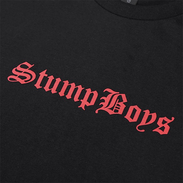 【STUMPBOYS】OG LOGO TEE black スタンプボーイズ Tシャツ スケートボード スケボー SKATEBOARD