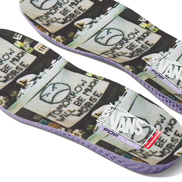 【VANS×HOCKEY】SKATE AVE CLASSIC VCU hockey white　バンズ ホッキー シューズ 靴 スニーカー スケートボード スケボー  SKATEBOARD SHOES