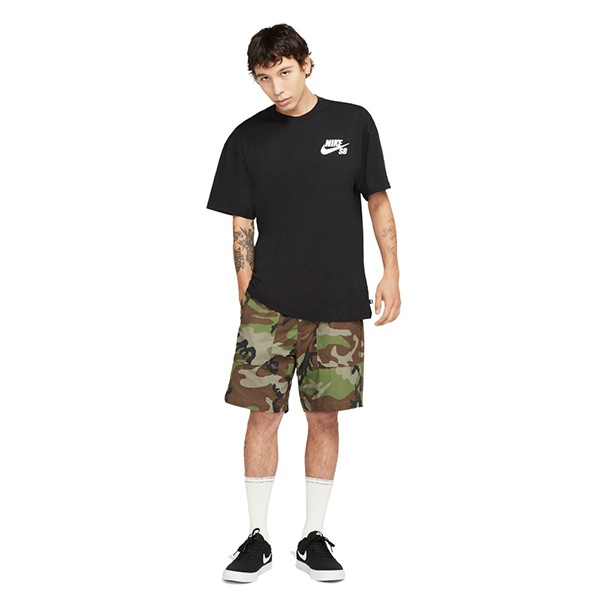 NIKE SB】LOGO SKATEBOARD S/S TEE カラー：black/white DC7818
