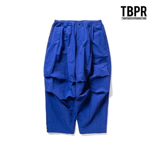 【TIGHTBOOTH】RIPPLE BALLOON PANTS blue タイトブース パンツ スケートボード スケボー SKATEBOARD