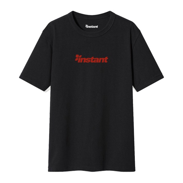 【instant】OG LOGO TEE black/burgundy インスタント Tシャツ スケートボード スケボー SKATEBOARD