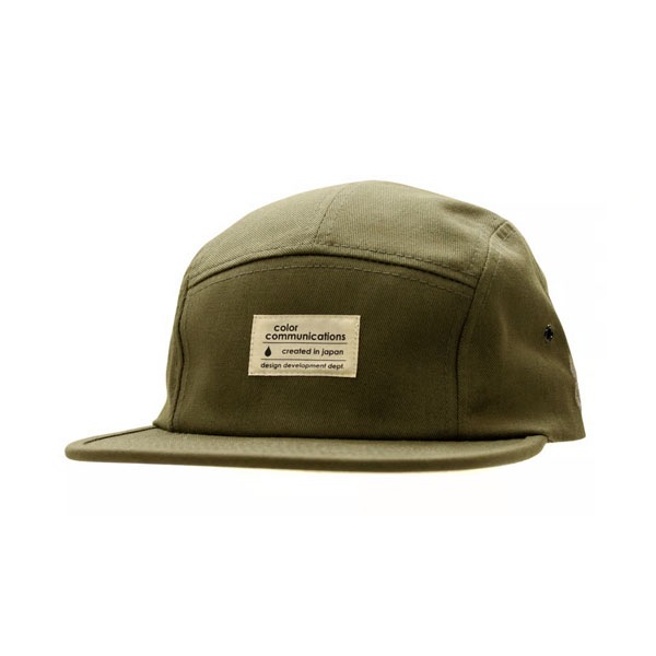 【COLOR COMMUNICATIONS】COTTON TAG JET olive カラーコミュ二ケーションズ キャップ 帽子 スケートボード スケボー SKATEBOARD