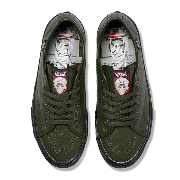 【VANS×HOCKEY】SKATE AVE CLASSIC VCU hockey green/black バンズ ホッキー シューズ 靴 スニーカー スケートボード スケボー SKATEBOARD SHOES