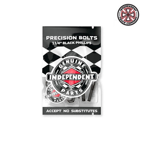 【INDEPENDENT】BOLTS PHILLIPS BLACK 1 1/4
