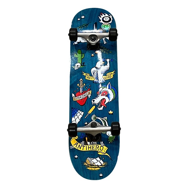 ANTIHERO スケートボード コンプリートセット 7.5インチ ANTIHERO スケートボード コンプリートセット 7.5インチ