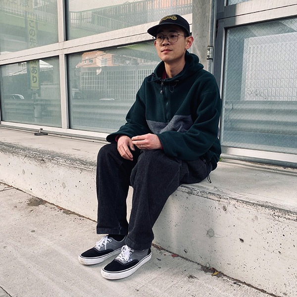 バンズ　シューズ　skate era VANS】SKATE ERA blue/red バンズ シューズ 靴 スニーカー スケート