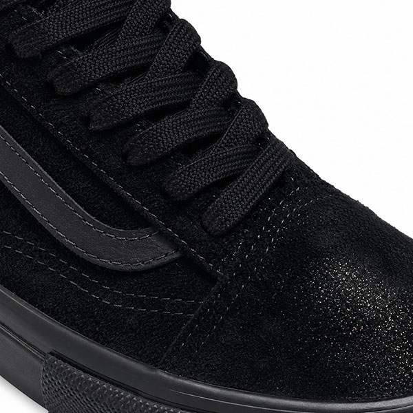 【VANS】SKATE OLD SKOOL metallic black/smoke　バンズ シューズ 靴 スニーカー スケートボード スケボー  SKATEBOARD SHOES