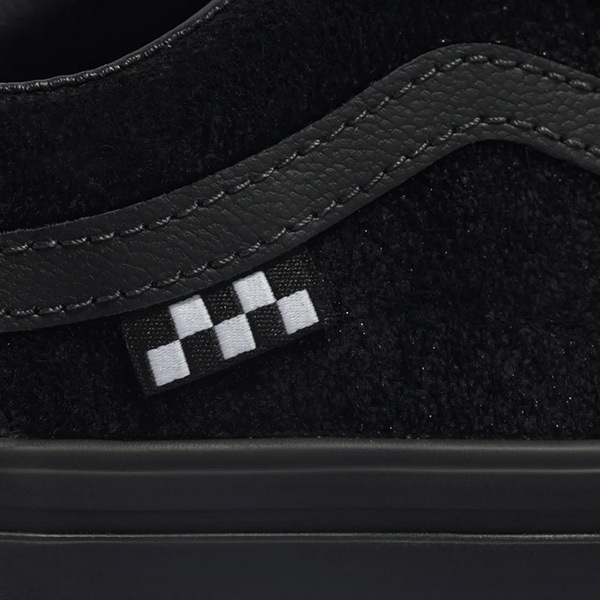 【VANS】SKATE OLD SKOOL metallic black/smoke　バンズ シューズ 靴 スニーカー スケートボード スケボー  SKATEBOARD SHOES