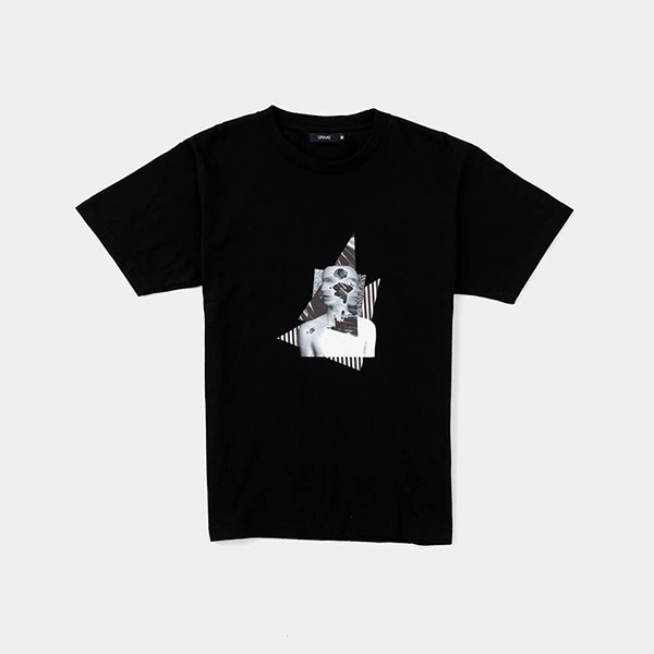 【GRAVIS】ART PRINT Tee カラー：black　グラビス Tシャツ スケートボード スケボー SKATEBOARD