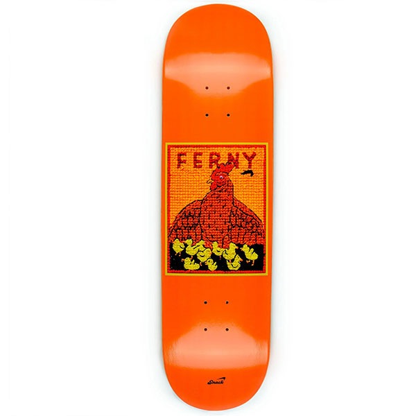【SNACK】COVARRUBIAS MOTHER HEN 8.0インチ スナック スケートボード スケボー デッキ  SKATEBOARD DECK