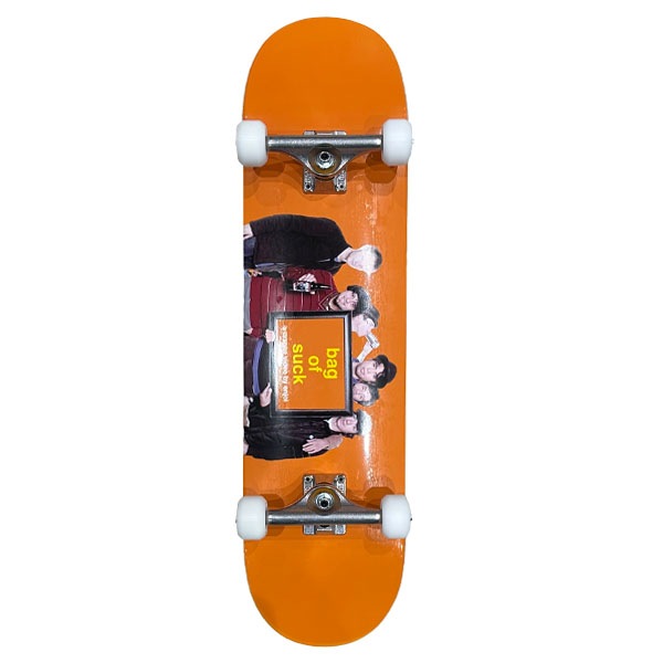 【enjoi】BAG OF SUCK DVD ORANGE R7 COMPLETE 8.25インチ エンジョイ コンプリート 完成品 スケートボード スケボー SKATEBOARD COMPLETE