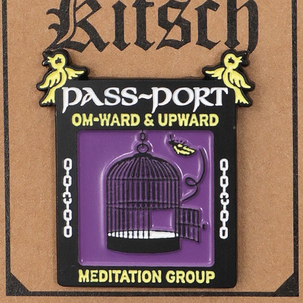 【PASS~PORT】TRANSCENDENTAL PIN　パスポート ピンズ スケートボード スケボー SKATEBOARD