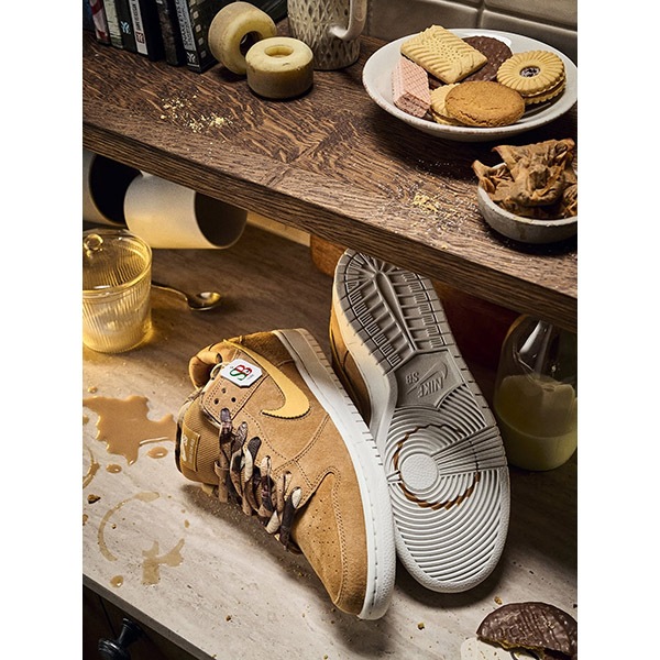 【NIKE SB】DUNK LOW PRO QS カラー：flax/honeycomb-summit white IO9508-200　ナイキ エスビー ダンク エスビー スケートボード スケボー シューズ 靴 スニーカー SKATEBOARD SHOES