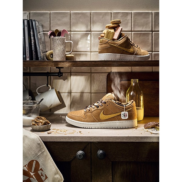 【NIKE SB】DUNK LOW PRO QS カラー：flax/honeycomb-summit white IO9508-200　ナイキ エスビー ダンク エスビー スケートボード スケボー シューズ 靴 スニーカー SKATEBOARD SHOES