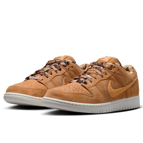 【NIKE SB】DUNK LOW PRO QS カラー：flax/honeycomb-summit white IO9508-200　ナイキ エスビー ダンク エスビー スケートボード スケボー シューズ 靴 スニーカー SKATEBOARD SHOES