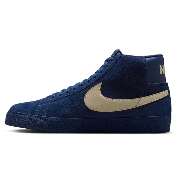 Nike スノーボードブーツ 青　SB NIKE SB】ZOOM BLAZER MID カラー：coastal blue/pale yellow IO0667