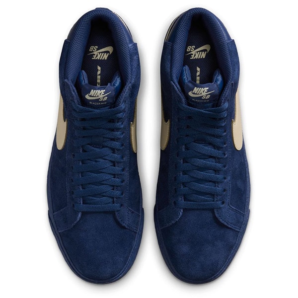 NIKE SB】ZOOM BLAZER MID カラー：coastal blue/pale yellow IO0667