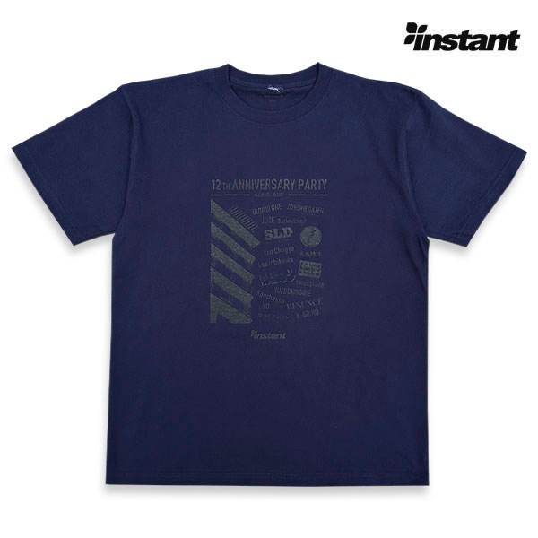 【instant】Kichijoji 12th Anniversary TEE navy  インスタント Tシャツ スケートボード スケボー SKATEBOARD