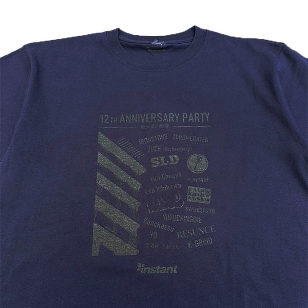 【instant】Kichijoji 12th Anniversary TEE navy  インスタント Tシャツ スケートボード スケボー SKATEBOARD