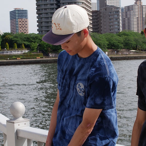 【instant】30TH ANNIV TIE DIE TEE navy インスタント Tシャツ スケートボード スケボー SKATEBOARD