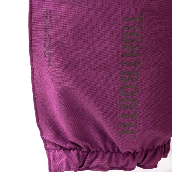 【TIGHTBOOTH】SUNSHADE CAMP CAP black/purple タイトブース キャップ 帽子 スケートボード スケボー SKATEBOARD