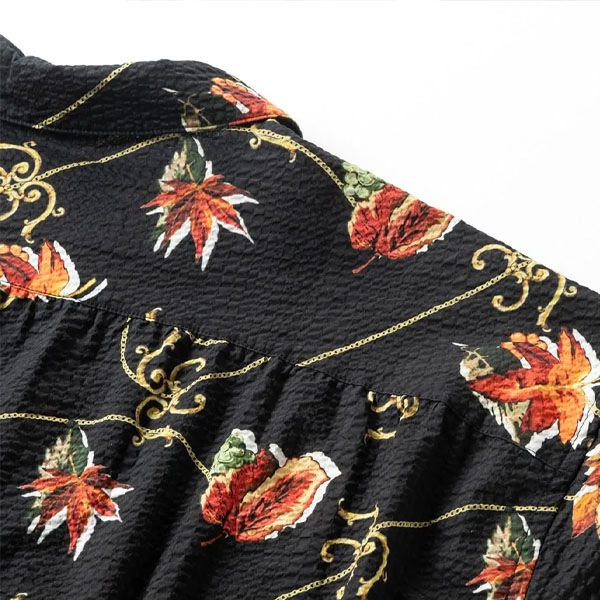 スケートボード tightbooth KKP ALOHA SHIRT size L TIGHTBOOTH】MAPLE ALOHA タイトブース 半袖 シャツ スケート