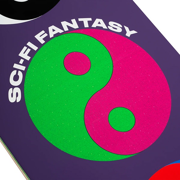 SCI-FI FANTASY 8.0 スケボー デッキ SCI-FI FANTASY】YIN YANG BOARDS 8.0インチ サイファイ