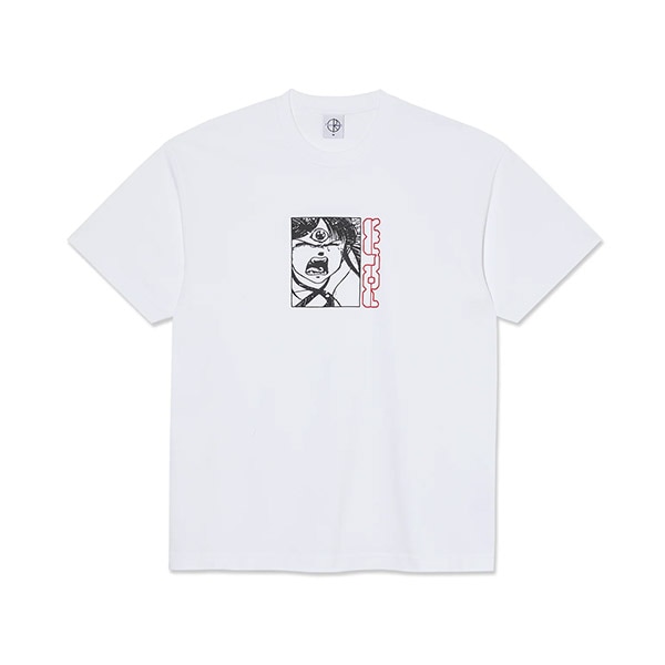 【POLAR】THIRD EYE TEE white ポーラー Tシャツ スケートボード スケボー SKATEBOARD
