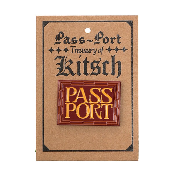 【PASS~PORT】DOGU PIN　パスポート ピンズ スケートボード スケボー SKATEBOARD