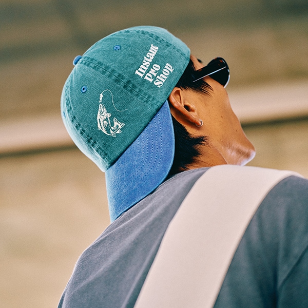 instant】IPS CAP blue/green インスタント キャップ スケートボード