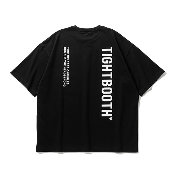 TIGHTBOOTH x SauRas Being】S/S T-SHIRT black タイトブース Tシャツ 