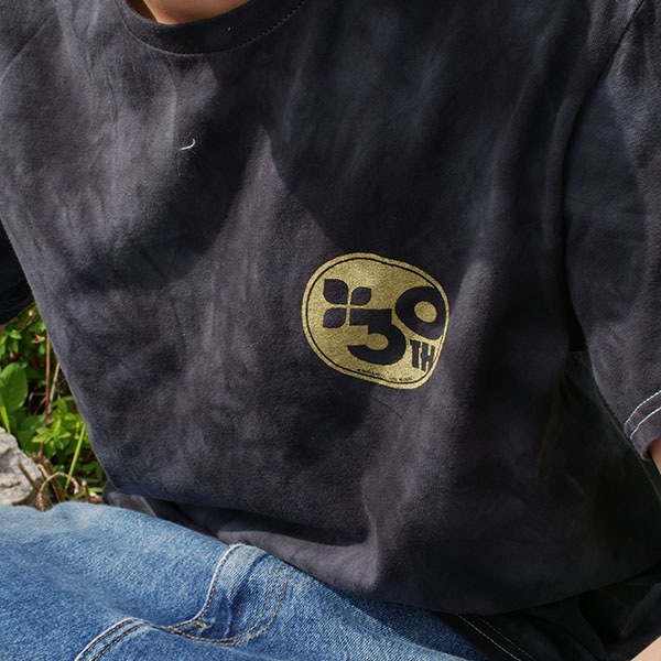 【instant】30TH ANNIV TIE DIE TEE black インスタント Tシャツ スケートボード スケボー SKATEBOARD