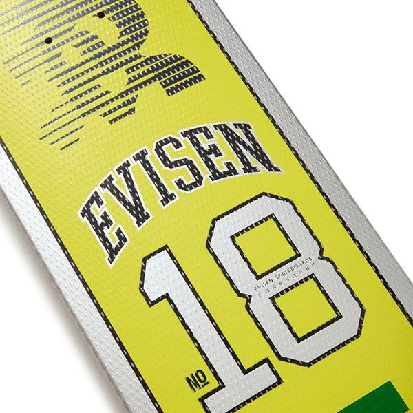 【Evisen】NO.18 8.0インチ エビセン スケートボード スケボー デッキ SKATEBOARD DECK