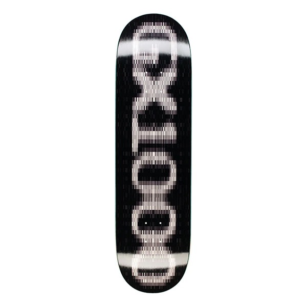 Hi-STANDARD AIR JAM 2012 スケボーデッキ GX1000】OG LOGO BLUR BLACK 8.5インチ ジーエックス スケートボード