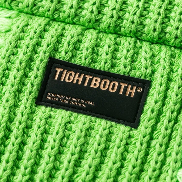 TIGHTBOOTH】FLIGHT BEANIE black/white/navy/green タイト