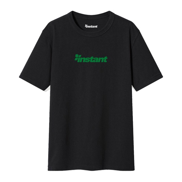 【instant】OG LOGO TEE black/green インスタント Tシャツ スケートボード スケボー SKATEBOARD