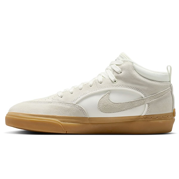【NIKE SB】 REACT LEO カラー：sail/sail-gum light brown IR1889-100　ナイキ エスビー レオ・ベイカー スケートボード スケボー シューズ 靴 スニーカー SKATEBOARD SHOES