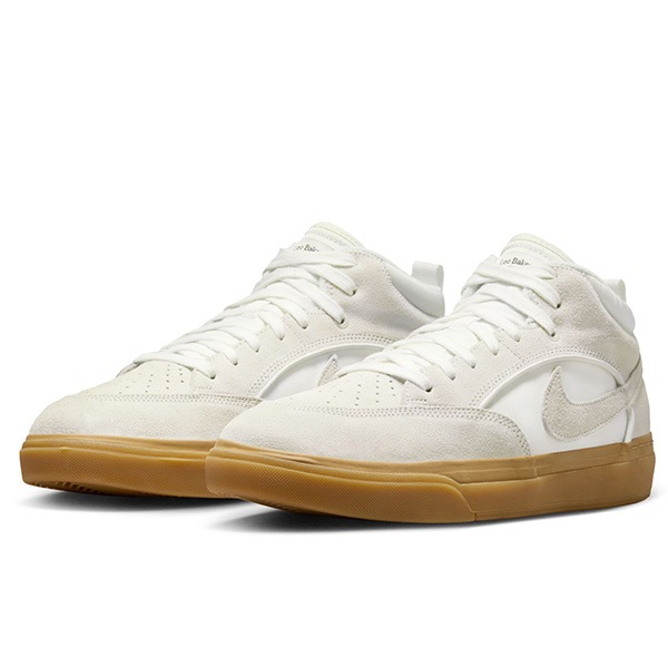 NIKE SB】 REACT LEO カラー：sail/sail-gum light brown IR1889-100