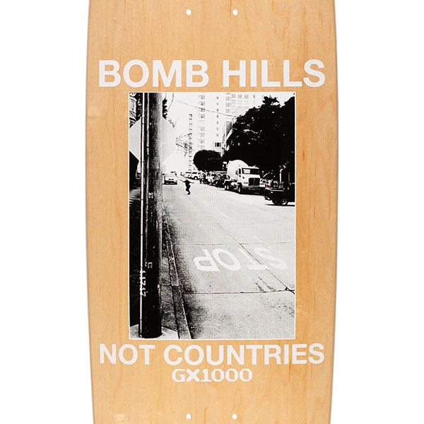 GX1000】BOMB HILLS NOT COUNTRIES CRUISER 9.0インチ ジーエックス