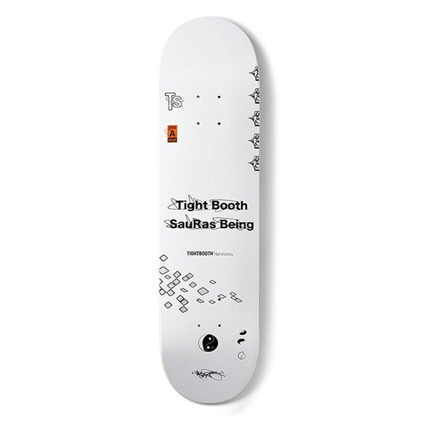 TIGHTBOOTH x SauRas Being】BOARD white 8.25インチ タイトブース 