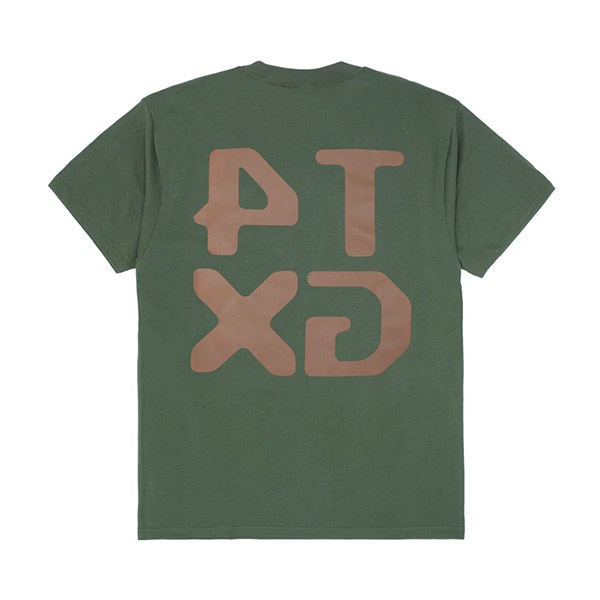 GX1000】T4 TEE カラー：desert green ジーエックス Tシャツ スケボー