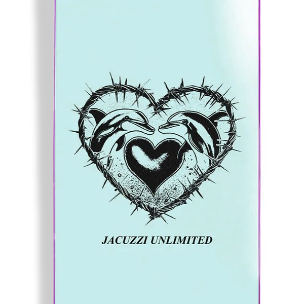 【JACUZZI】DOLPHINS MINT 8.5インチ ジャグジー スケートボード スケボー デッキ  SKATEBOARD DECK